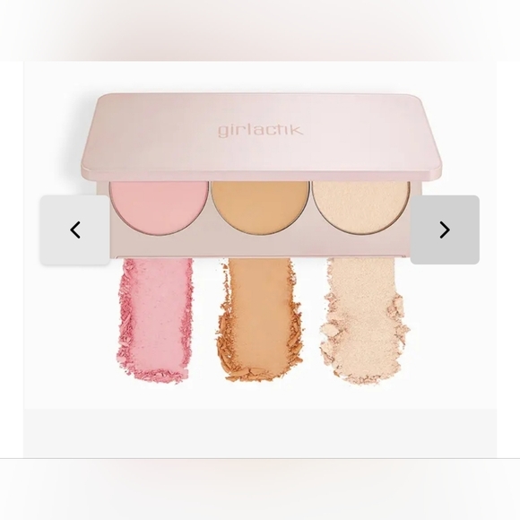Girlactik Blush Me & Glow Face Palette in Light BNIB - Picture 9 of 12